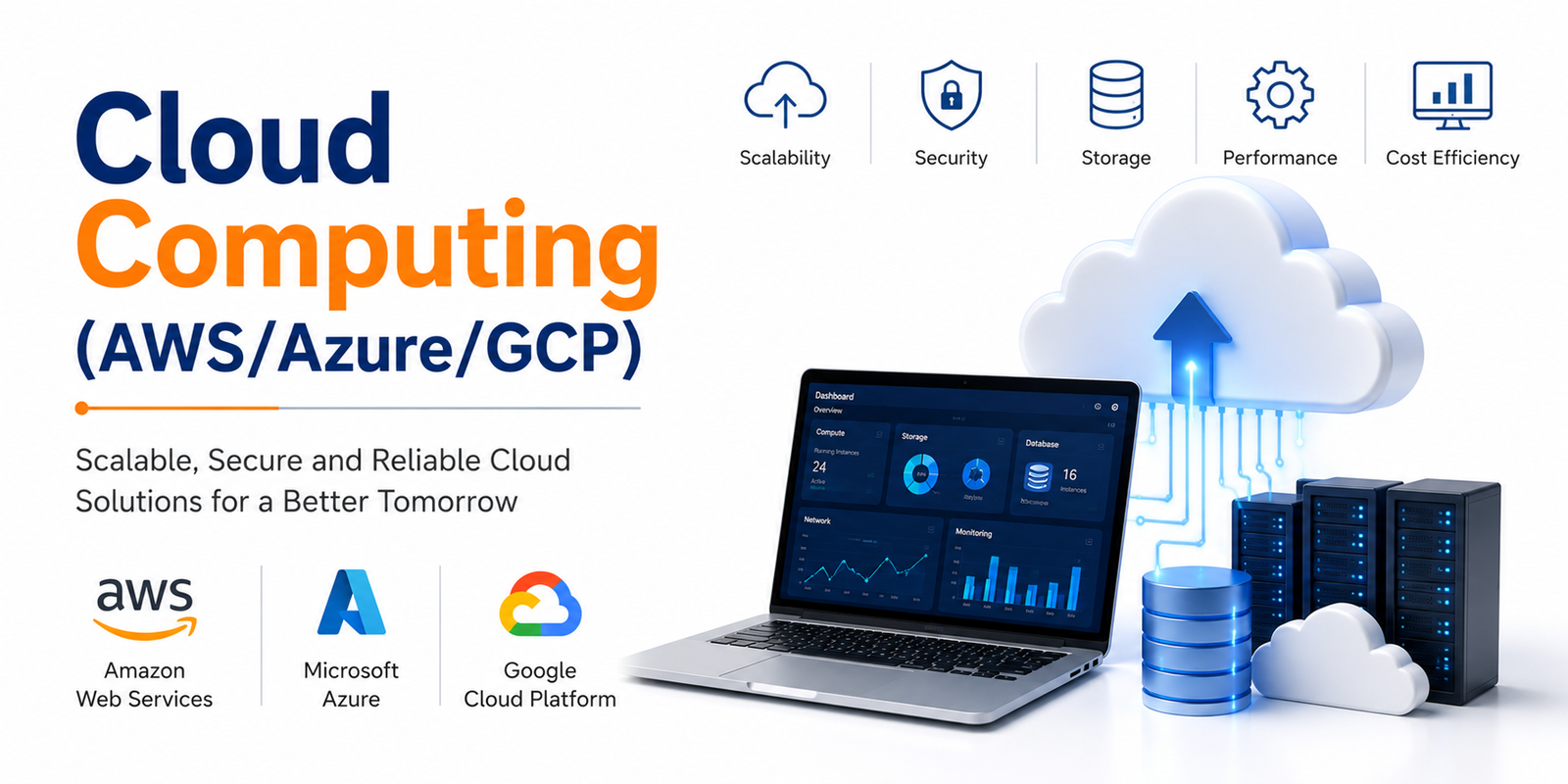 Cloud Computing (AWS/Azure/GCP)