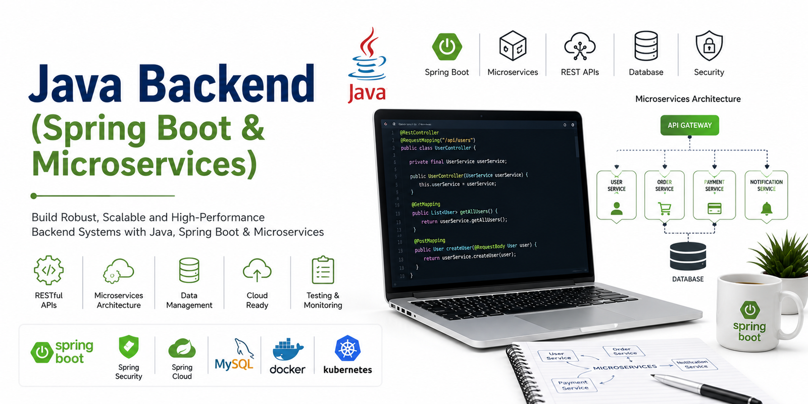 Java Backend (Spring Boot & Microservices)
